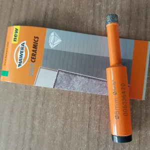HAWERA EASY CERAMICS DIAMANTATA DIAMETRO 8MM A SECCO 3165140585934 NUOVA