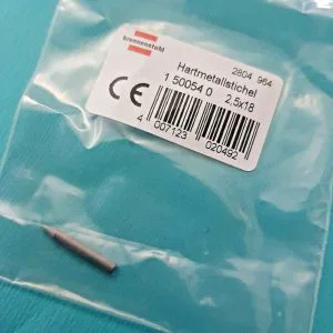 1 Punta ricambio incisore Brennenstuhl 2804 964 1 50054 0 2,5x18 hartmetallstich