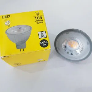 LAMPADA LED ADEO SERVICES 1.8 W 104 LUMEN 3000K GU5.3 12V A+ IRC 80 140mA