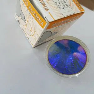 LAMPADA ALOGENA MR16 D50MM LAMPITALIA 12V 50W BLEU BLU