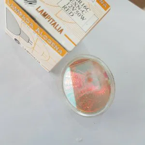 LAMPADA ALOGENA MR16 D50MM LAMPITALIA 12V 50W RED ROSSO