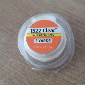 1522 clear hair system tape made in Usa 3 yards nastro biadesivo