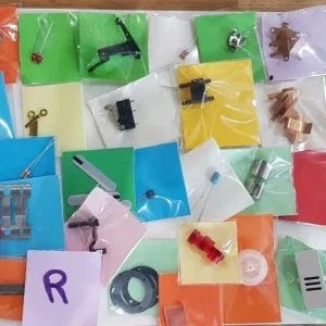 LOTTO STOCK (R)  SILMA EUMIG BAUER CINGHIE RICAMBI MINUTERIA RARO VINTAGE S8