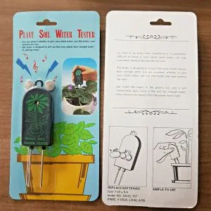 1 TESTER UMIDITA' PIANTE MUSIC MUSICALE GADGET MISURATORE ACQUA PIANTA PLANT