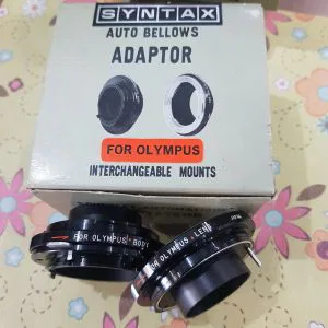SYNTAX AUTO BELLOWS ADAPTOR FOR OLYMPUS INTERCHANGEABLE MOUNTS NUOVO