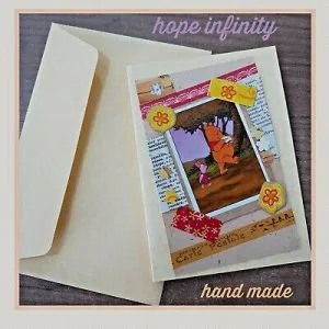 HOPE INFINITY Winnie Pooh Disney Hand Made Biglietto Scrapbooking 86 collezione