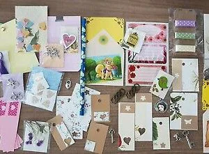 L1) Lot job LOTTO SCRAPBOOKING disney style Card Making art journaling CREATIVE