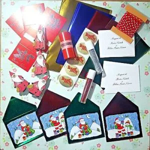 C11 LOTTO NATALE CHIUDI PACCO ADESIVI MOLLETTE SACCHETTI REGALO NASTRI REGALI