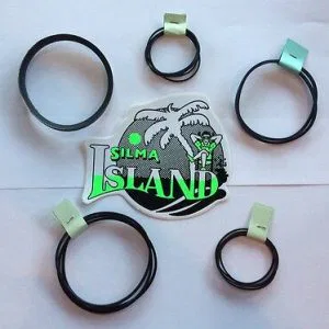 LOTTO STOCK SILMA EUMIG BAUER 14PZ CINGHIE CINGHIA PIATTA/QUADRA TRAPEZOIDALE