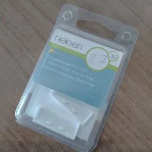 Nielsen 2 tappi bianchi per binario per barre profi