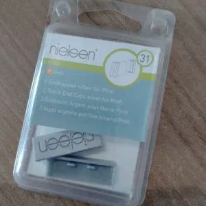 Nielsen 2 tappi per binario per barre profi track End Caps