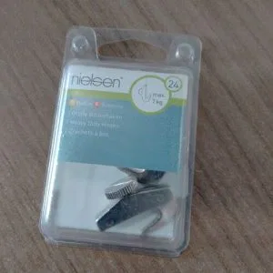 Nielsen 2 heavy duty Hooks gancio portata 7kg