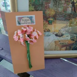 Fiori Farfalle Rosa (A) Perline Decorazione Creativi Bomboniere artigianato