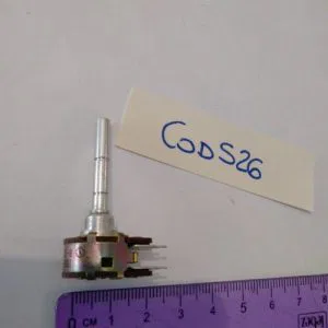 CodS26 Ricambio 1 potenziometro doppio 15C 25K B-2.5K  Raro Silma Eumig Bauer