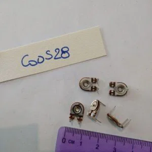 CodS28  Ricambio 5 pezzi trimmer 500 ohm  resistenza Raro Silma Eumig Bauer