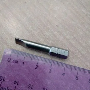 Cod.tg08x55/40) Inserto taglio lunghezza 40 mm 0.8 x 5,5