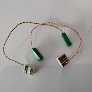 (CodS2) Ricambio Coppia Cavetti Connettori Elettrici Elettronici Silma Eumig