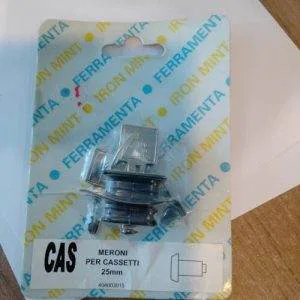 Meroni Cilindro Serratura Per Cassetti 25mm 404003015 Chiavi