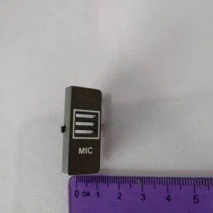 (CodS8) Ricambio tasto MIC microfono tastino plastica  Raro Silma Eumig Bauer