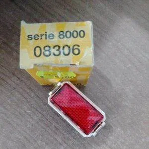 VIMAR spia per lampada diffusore rosso serie 8000 08306