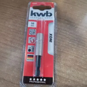 Kwb Germany GMBH 100800 Inox 58mm Supporto Magnetico Esagonale 1/4