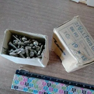 VF5) 160gr Viti taglio legno restauro mobili antichi sival G.S uni 703 19x15