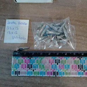 WF20) Viti x Legno Restauro Mobili 3,5x15  uni 702 piatta taglio 25pz