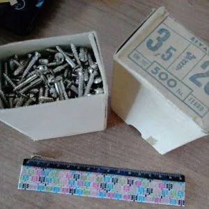 VF11 740gr Viti taglio legno restauro mobili antichi ferro Sival  uni 703 3,5 20