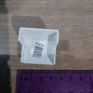 Angolo Esterno Per Canalina 30x10 Bianco giunzione Canaline