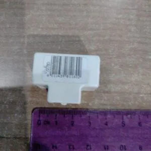 Tipo D) Giunto A T Per Canalina 15x17 Bianco giunzione Canaline