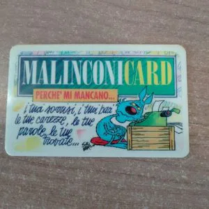 Lupo Alberto Card Tessera Vintage MalinconiCard