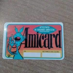 Lupo Alberto Card Tessera Vintage amiCard