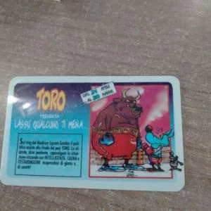 Lupo Alberto Card Tessera Vintage Oroscopo Toro