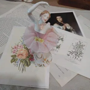 AR25) Ballerina Via Veneto Capodimonte Style ( 2a Scelta ) Rara Vintage