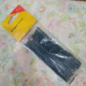 Confezione 40 Pezzi Legacci Giardino Fascette Verde Scuro 11,5cm