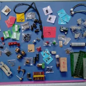 E3 Lotto Stock Minuteria Ricambistica Materiale Elettrico Elettronico assortito