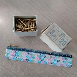 VF25 sival 140gr Viti taglio legno restauro mobili uni 702 3x20 18 piatte otton