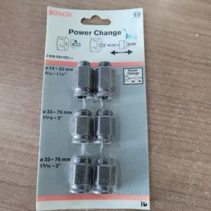 BOSCH POWER CHANGE Bosch Accessories 2608584682 Kit di adattatori seghe tazza