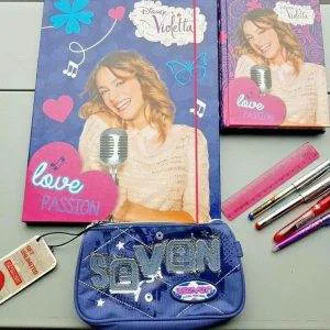 V86 VIOLETTA DISNEY SEVEN   Lotto scuola cartoleria cancelleria IDEA REGALO