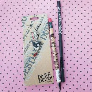 DK4) set Dark Dudes by Depesche ciondolo matita portamine Devil Inside Beastie