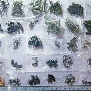 Lotto stock MOLLE assortite 300 PEZZI MISTI circa 30 tipologie silma eumig bauer