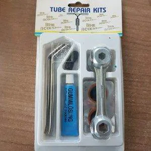 KIT RIPARABICI tube repair kits set ripara bici bicicletta sport ciclismo BIKE
