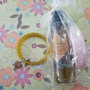 Hope Infinity Bracciale Vetro hand made + set Cedro & Verbena Emanuela Biffoli