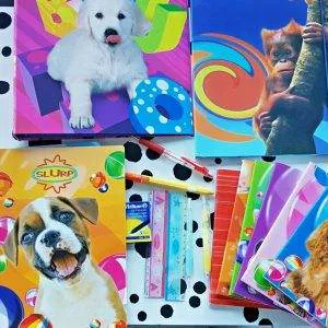 V110  SLURP Lotto scuola cartoleria cancelleria IDEA REGALO