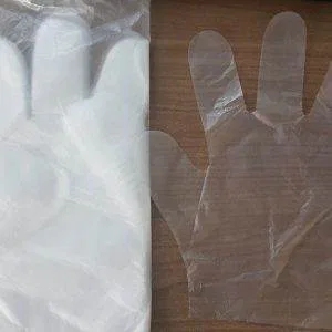 Guanti Monouso 100 Pezzi HDPE Ambidestro per alimenti 100pz guanto protezione