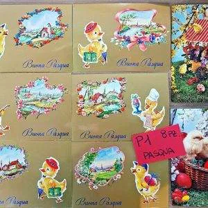 P1 PASQUA lotto cartoline vintage NUOVE! collezione rare introvabili lotti stock