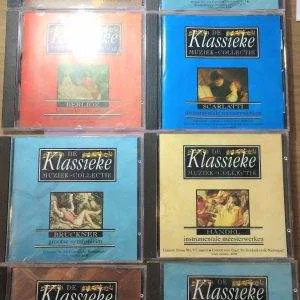 LOTTO CD MUSICA CLASSICA KLASSIEKE SCHUBERT HANDEL BACH SCARLATTI MENDELSSOHN