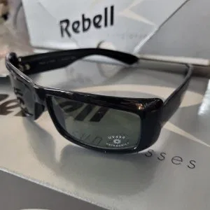 A5 REBELL SUNGLASSES 1 pz OCCHIALI SOLE NERO UV400 CAT. 2