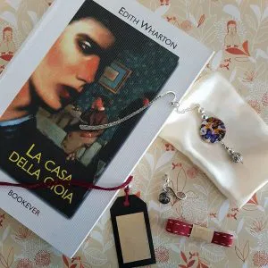 HOPE INFINITY La casa della gioia Edith Wharton bookever SEGNALIBRO hand made a1