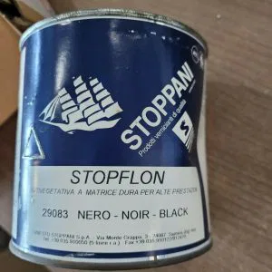 STOPPANI STOPFLON ANTIVEGETATIVA MATRICE DURA NERO FINITURA NAUTICA 0,750 L